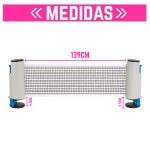 Kit portátil de ping pong con red retráctil - Image 3