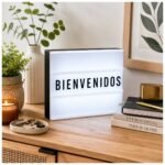 Cartel / Caja de luz LED grande / Con +180 letras, números y emojis B/N y color - Imagen 9