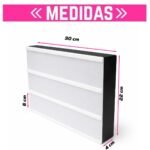 Cartel / Caja de luz LED grande / Con +180 letras, números y emojis B/N y color - Imagen 2