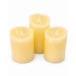Vela LED (luz cálida) símil cera x 3 - control remoto - Image 2