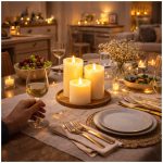 Vela LED (luz cálida) símil cera x 3 - control remoto - Image 8