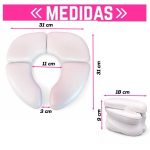 Reductor de inodoro, para niños, acolchado. - Image 2