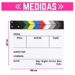 Claqueta de cine acrílica grande - Image 2