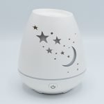 Mini Humidificador / Aromaterapia LED. Lunas y estrellas 60ml - Imagen 2