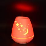 Mini Humidificador / Aromaterapia LED. Lunas y estrellas 60ml