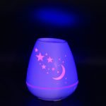 Mini Humidificador / Aromaterapia LED. Lunas y estrellas 60ml - Imagen 3