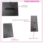 Cartel / Caja de luz LED RGB con Control Remoto, +180 letras, números y emojis B/N y color - Image 3