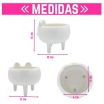 Maceta Cerámica Diseño Zorro 3 patas - Image 4