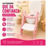 Reductor de inodoros con escalera para niños - Imagen 10