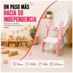 Reductor de inodoros con escalera para niños - Imagen 6