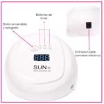 Cabina para uñas UV/LED Sun X 54W - Imagen 5