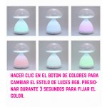 Lampara Velador Led Hongo Touch - Image 5