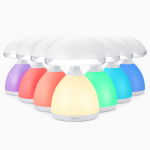 Lampara Velador Led Hongo Touch