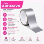 Cinta Multipropósito Duct Tape – Resistente, Flexible y Lista para Todo - Imagen 5
