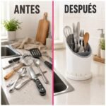 Escurridor de cubiertos Desmontable de 3 Niveles - Imagen 9