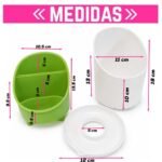 Escurridor de cubiertos Desmontable de 3 Niveles - Imagen 2