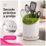 Escurridor de cubiertos Desmontable de 3 Niveles - Imagen 8