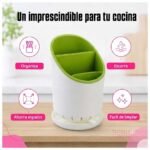 Escurridor de cubiertos Desmontable de 3 Niveles - Imagen 10