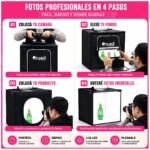 Carpa Fotográfica Led 70x70 - Imagen 3