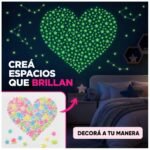 Estrellas Fluorescentes - Pack 50 piezas - Imagen 5