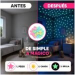 Estrellas Fluorescentes - Pack 50 piezas - Imagen 6