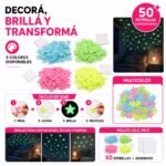 Estrellas Fluorescentes - Pack 50 piezas - Imagen 7