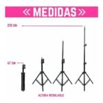 Aro de Luz Led con Trípode - 32cm - Imagen 3