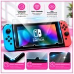 Protector Vidrio Templado Film Glass Para Nintendo Switch - Imagen 5