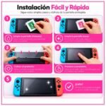 Protector Vidrio Templado Film Glass Para Nintendo Switch - Imagen 6
