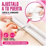 Zócalo Burlete doble universal para puertas - Imagen 8
