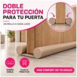 Zócalo Burlete doble universal para puertas - Imagen 3