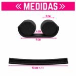 Zócalo Burlete doble universal para puertas - Imagen 2
