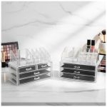 Organizador de Maquillaje y Cosméticos Multiusos en Acrílico con Cajones