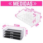Organizador de Maquillaje y Cosméticos Multiusos en Acrílico con Cajones - Image 10