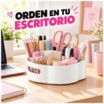 Organizador Giratorio Multiuso Cocina Baño Tocador Bandeja - Imagen 3