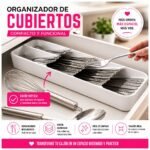 Cubiertero Organizador cubiertos compacto slim - Imagen 3