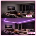 Tira Luz Led RGB USB TV 3 Metros - Monitor - Image 7