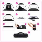 Carpa Red De Practica para Golf con Bolso Traslado - Image 4