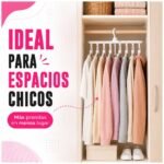 Percha rebatible para 8 prendas - Plegable Ahorra espacio - Imagen 7