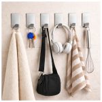 Gancho percha adhesiva Acero - Pack x 6 - Image 4