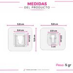 Enganche Clip Gancho Multiusos y Multipropósito - Pack x 2 - Imagen 3