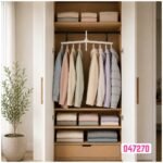 Percha rebatible para 8 prendas - Plegable Ahorra espacio