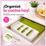 Cubiertero Organizador Compacto Extensible - Imagen 7