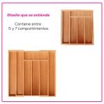 Cubiertero extensible de bambu - Image 4