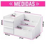 Organizador Maquillaje Cremas Escritorio Oficina Cajones - Imagen 2