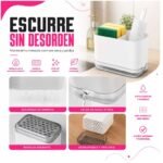 Organizador con divisor removible y drenaje con bandeja - Imagen 7