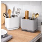 Organizador con divisor removible y drenaje con bandeja