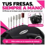 Torno para uñas con pedal para pies y manos - Imagen 7