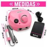 Torno para uñas con pedal para pies y manos - Imagen 2