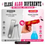 Destapador Botella Pistola Cap Gun Lanza Tapitas Para Fiesta - Imagen 6